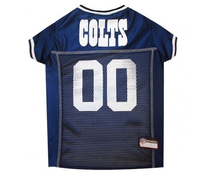 Indianapolis Colts Dog Jersey - White Trim