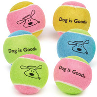 Dog Is Good Tennis Ball 6-Pack