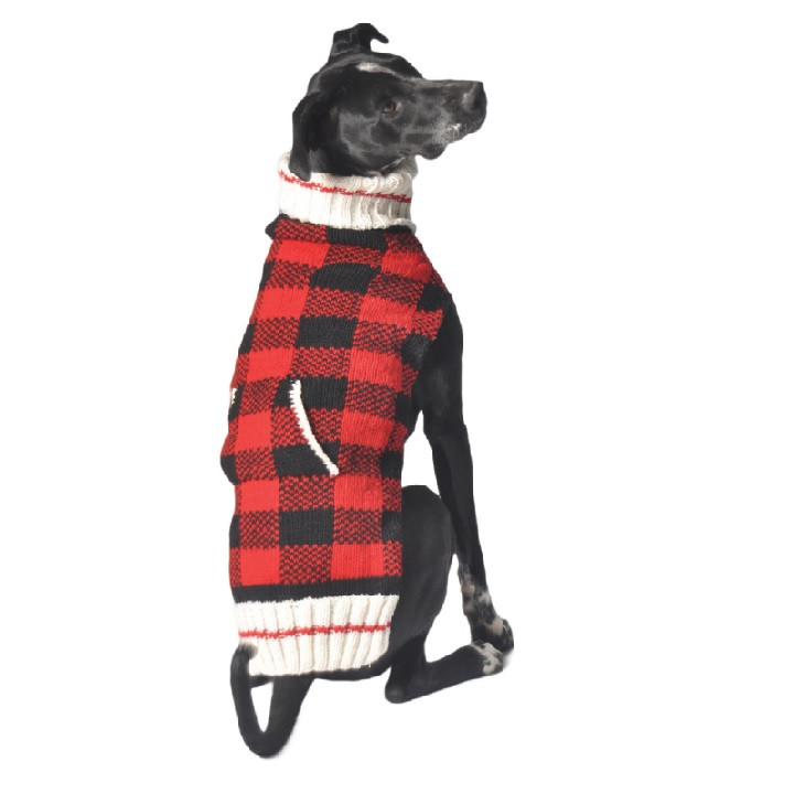 buffalo plaid sweater