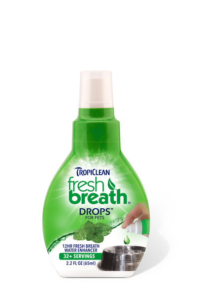 tropiclean fresh breath drops for dogs