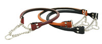 Martingale Leather Rolled Collars