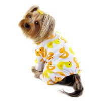 Yellow Ducky Cotton Pajamas