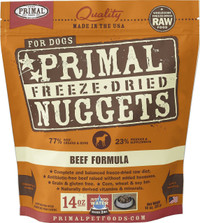 Primal Freeze-Dried Canine Beef Formula Food
