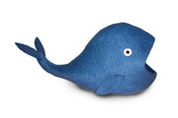 Blue Whale Felted Cat Cave