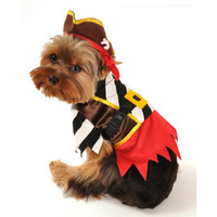 Rustic Pirate Dog Costume 