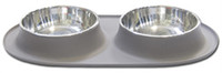 Double Bowl Silicone Feeders