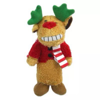 Multipet® Loofa Reindeer Dog Toy