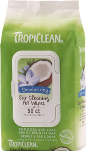 Tropiclean Ear Cleaning Wipes for Pets