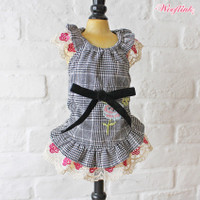 Wooflink Checkered Mini Dress
