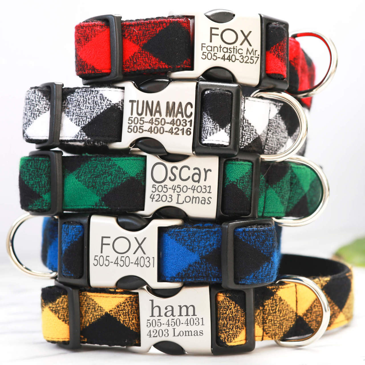 personalized dog collars