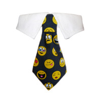 Smiley Shirt Tie Collar
