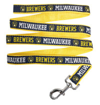 Milwaukee Brewers Ribbon Dog Leash