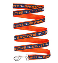 Denver Broncos Ribbon Dog Leash