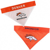 broncos dog collar