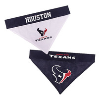 Houston Texans Reversible Mesh Dog Bandana