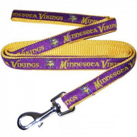 Minnesota Vikings Ribbon Dog Leash