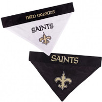 New Orleans Saints Reversible Mesh Dog Bandana