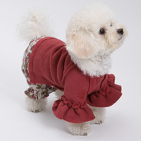 Louisdog Rouge Fleece Blouse