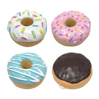 squeaky donut dog toy