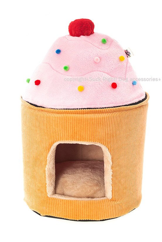 strawberry dog bed