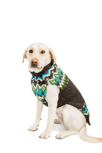 Charcoal Fairisle Sweater