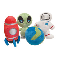 Outer Space Plushies Dog Toy