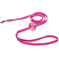 Susan Lanci Pink Velvet Pinwheel Leash