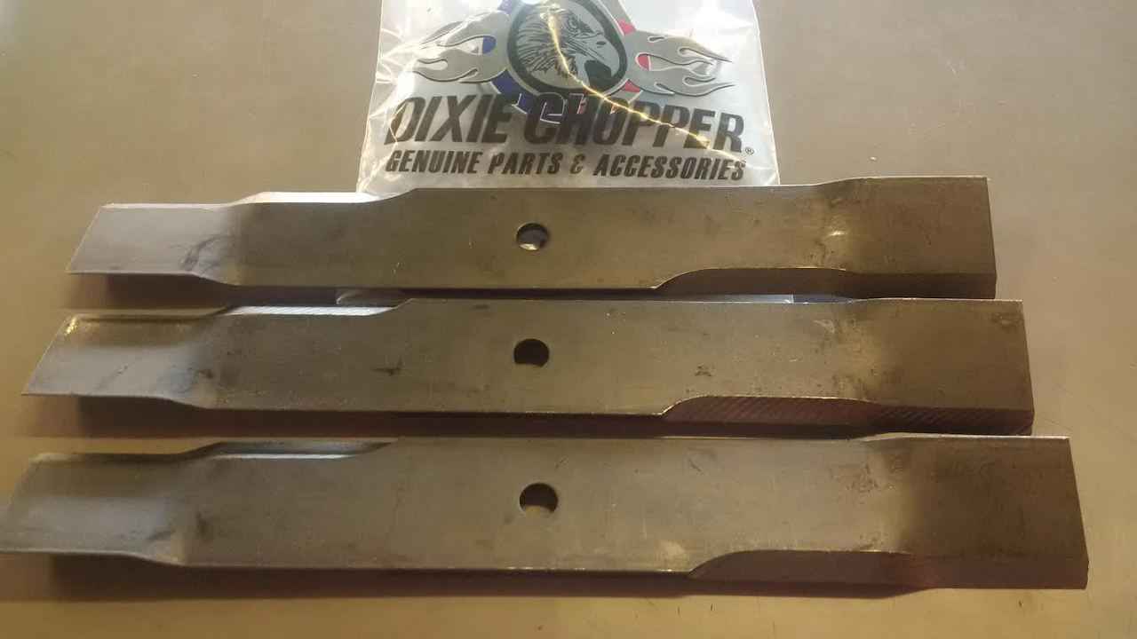 Dixie Chopper Mower Blade Set of 3 3022760T Twisted Blade