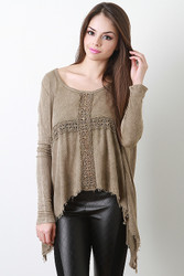 Frayed Thread Panel Top