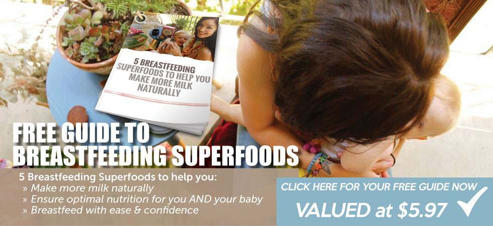 Free Guide to Breastfeeding Superfoods