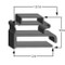 Delfield Gasket 24 9/16 x 27 1/4