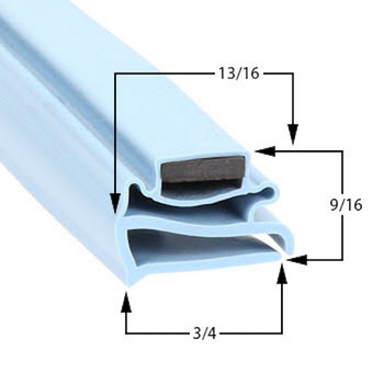 Delfield Gasket  21 3/4 x 27 1/4 - Profile 802