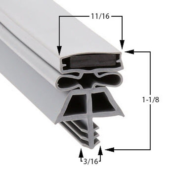 Kolpak Gasket  28 1/2 x 66