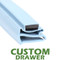 Profile 802 - Custom Drawer Gasket