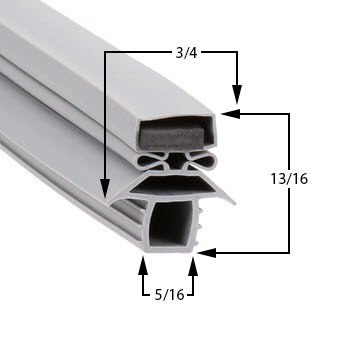 Profile 691 - Custom Undercounter Door Gasket