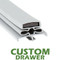 Profile 166 - Custom Drawer Gasket