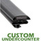 Profile 632 - Custom Undercounter Door Gasket