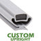 Profile 829 - Custom Upright Door Gasket