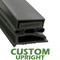 Profile 496 - Custom Upright Door Gasket