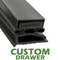 Profile 496 - Custom Drawer Gasket