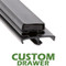 Profile 167 - Custom Drawer Gasket
