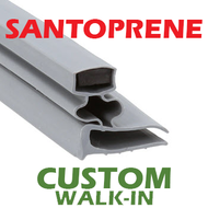 Profile 703 Custom Walk In Door Gasket Green Gaskets Cooler Freezer Door Gaskets