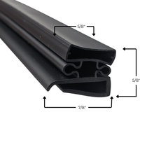 Profile 501 - Custom Walk-in Door Gasket