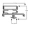 US Cooler Door Gasket 168 35 3/4 x 76 1/2