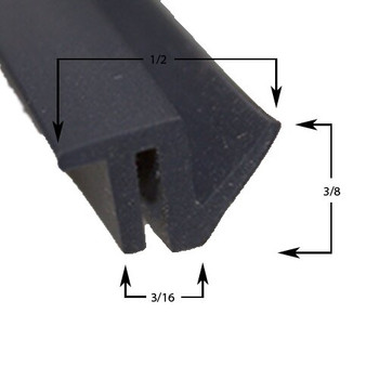 Winston Door Gasket 3401 24 x 27 1/2