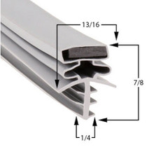 Imperial Brown Door Gasket 301 36 3/8 x 82 15/16