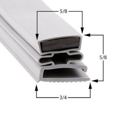 Sertek Door Gasket 494 9 7/8 x 29 3/16