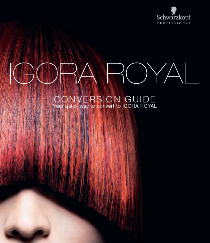 Schwarzkopf Hair Color Conversion Chart
