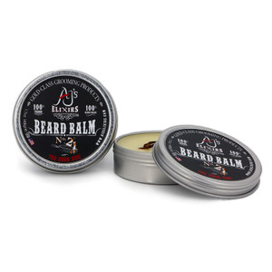AJ's Elixirs No.21 Maple Tobacco Beard Balm provides deep conditioning, softens the beard, moisturizes the skin.