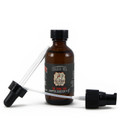 Dark Side No.5 Beard and Skin Conditioning Oil in large 2oz. bottle comes with dispensing options in the form of dropper, treatment pump, or cap.